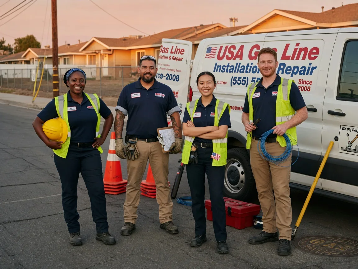 Gas Line Installation company in Hartselle, AL
